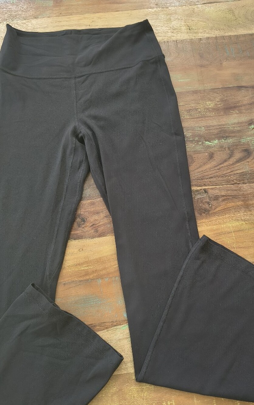 CRZ YOGA Nakedfeel High Waisted Workout Leggings Black L
